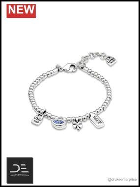 Uno de 50 Charm Bracelet Sterling Silver Adjustable